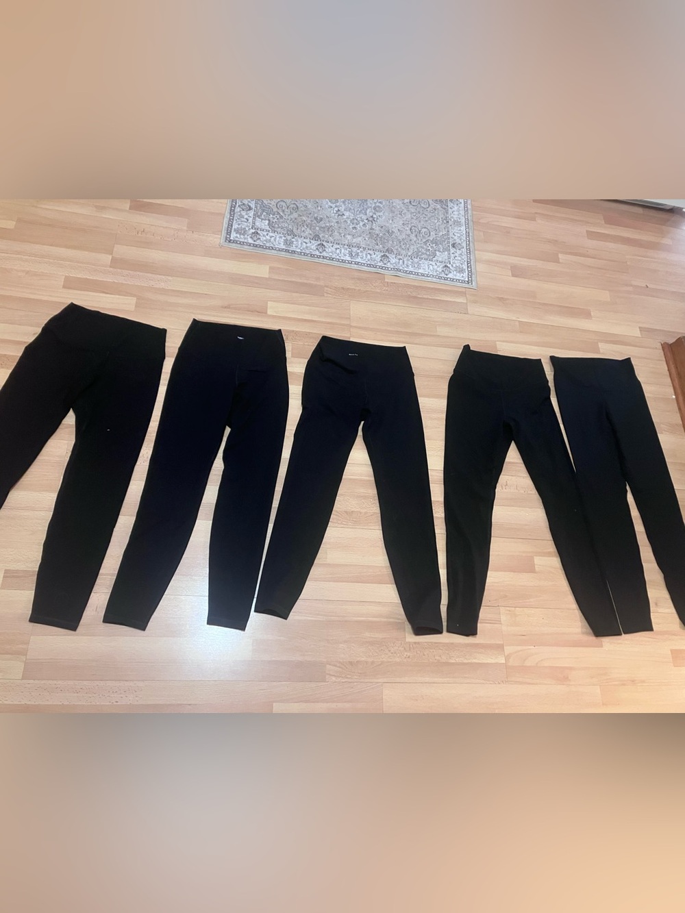 5 NWOT cotton pairs of old navy leggings